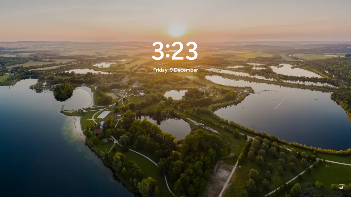 Windows 11 zárolási képernyő